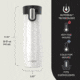 Contigo West Loop 3.0, 2 Pack, 20 oz, Frosted Pearl Salt Glacier, 20, CTSSWL3020-7