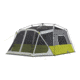 Core Equipment 10 Person Instant Cabin Tent w/Screen Room, Green/Grey, 40036
