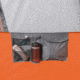 Core Equipment 10 Person Straight Wall Cabin Tent, Orange/Gray, 14 x 10 ft, 40034