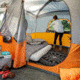 Core Equipment 11 Person Cabin Tent w/ Screen Room, Orange/Gray, 17 x 12 ft, 40035