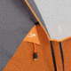 Core Equipment 11 Person Extended Dome Tent, Orange/Gray, 18 x 9 ft, 40081