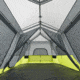 Core Equipment 12 Person instant Cabin Tent with Double Awning, Green/Gray, 18 x 10 ft, 40061