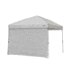 Core Equipment Instant Canopy w/ Sun Wall Combo, Gray, 10x10 ft, 40080