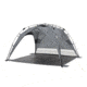 Core Equipment Instant Sport/ Beach Shade, Light Gray, 8x8 ft, 40039