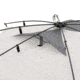 Core Equipment Instant Sport/ Beach Shade, Light Gray, 8x8 ft, 40039