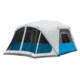 Core Equipment Lighted 10 Person Instant Cabin Tent w/Screen Room, Green/Gray, 14 x 14.5 ft, 40063