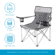 Core Equipment Mesh Quad Chair, Grey, 40138