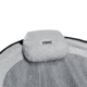 Core Equipment Oversized Mesh Round Chair, Gray, 37 x 34 x 35 in, 40074