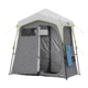 Core Equipment Two-Room Instant Shower Tent, Gray, 7 x 3.5 ft, 40058