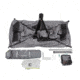 Core Equipment Two-Room Instant Shower Tent, Gray, 7 x 3.5 ft, 40058
