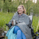 Core Equipment Wearable Camp Blanket, Grey, 40211
