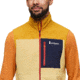 Cotopaxi Abrazo Fleece Vest - Mens, Amber/Wheat, Extra Large, DFV-F23-AMWH-M-XL