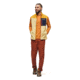 Cotopaxi Abrazo Fleece Vest - Mens, Amber/Wheat, Extra Large, DFV-F23-AMWH-M-XL