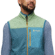 Cotopaxi Abrazo Fleece Vest - Mens, Aspen/Blue Spruce, Extra Small, DFV-F23-ASPBSP-M-XS