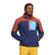 Cotopaxi Abrazo Half-Zip Fleece Jacket - Mens, Acorn &amp; Maritime, Large, DOR-S23-ACMTM-M-L