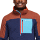 Cotopaxi Abrazo Half-Zip Fleece Jacket - Mens, Acorn &amp; Maritime, Large, DOR-S23-ACMTM-M-L