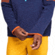 Cotopaxi Abrazo Half-Zip Fleece Jacket - Mens, Acorn &amp; Maritime, Large, DOR-S23-ACMTM-M-L