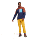 Cotopaxi Abrazo Half-Zip Fleece Jacket - Mens, Acorn &amp; Maritime, Large, DOR-S23-ACMTM-M-L