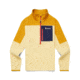 Cotopaxi Abrazo Half-Zip Fleece Jacket - Mens, Amber/Wheat, Large, DOR-F23-AMWH-M-L