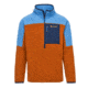 Cotopaxi Abrazo Half-Zip Fleece Jacket - Mens, Azul &amp; Mezcal, Small, DOR-S21-AZMZ-M-S