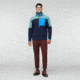 Cotopaxi Abrazo Half-Zip Fleece Jacket - Mens, Bluegrass/Maritime, Small, DOR-F22-BLGMT-M-S