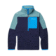 Cotopaxi Abrazo Half-Zip Fleece Jacket - Mens, Bluegrass/Maritime, Small, DOR-F22-BLGMT-M-S