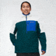 Cotopaxi Abrazo Half-Zip Fleece Jacket - Mens, Bone &amp; Deep Ocean, Large, DOR-S22-BNDO-M-L