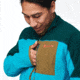 Cotopaxi Abrazo Half-Zip Fleece Jacket - Mens, Deep Ocean/Mineral Blue, Extra Small, DOR-S22-DOMB-M-XS