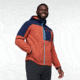 Cotopaxi Abrazo Half-Zip Fleece Jacket - Mens, Maritime/Spice, 3XL, DOR-S22-MTMSPC-M-XXXL