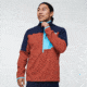 Cotopaxi Abrazo Half-Zip Fleece Jacket - Mens, Maritime &amp; Spice, Extra Large, DOR-S22-MTMSPC-M-XL