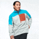 Cotopaxi Abrazo Half-Zip Fleece Jacket - Mens, Mineral Blue/Brush, Extra Small, DOR-S22-MIBBSH-M-XS