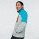 Cotopaxi Abrazo Half-Zip Fleece Jacket - Mens, Mineral Blue &amp; Brush, Small, DOR-S22-MIBBSH-M-S