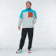 Cotopaxi Abrazo Half-Zip Fleece Jacket - Mens, Mineral Blue &amp; Brush, Small, DOR-S22-MIBBSH-M-S