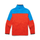 Cotopaxi Abrazo Half-Zip Fleece Jacket - Mens, Saltwater/Canyon, Extra Small, DOR-F22-SWCN-M-XS