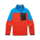 Cotopaxi Abrazo Half-Zip Fleece Jacket - Mens, Saltwater/Canyon, Extra Small, DOR-F22-SWCN-M-XS