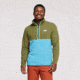 Cotopaxi Amado Fleece - Mens, Pine &amp; Poolside, 2Extra Large, AMFJ-S23-PINPL-M-XXL
