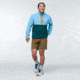 Cotopaxi Amado Fleece - Mens, River &amp; Deep Ocean, Large, AMFJ-S22-RVDO-M-L
