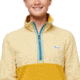Cotopaxi Amado Fleece Pullover - Womens, Wheat/Amber, Extra Large, AMFJ-F23-WHTAMB-W-XL