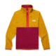 Cotopaxi Amado Fleece - Womens, Amber/Raspberry, Extra Large, AMFJ-F22-AMRAZ-W-XL