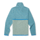 Cotopaxi Amado Fleece - Womens, Bluegrass/Silver Leaf, Extra Small, AMFJ-F22-BLGSL-W-XS