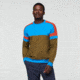 Cotopaxi Bandera Sweatshirt - Mens, Saltwater/Oak, Extra Large, BDSW-F22-SWOAK-M-XL