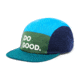 Cotopaxi Camp Life 5-Panel Hat, Forest/Deep Ocean, One Size, FPH-DG-F22-FODEO-U-OS