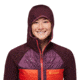 Cotopaxi Capa Hybrid Insulated Hooded Jacket - Womens, Wine/Amethyst, Small, CAHYJ-F23-WIAME-W-S