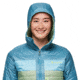 Cotopaxi Capa Insulated Hooded Jacket - Womens, Drizzle/Aspen, 2XS, CAPHJ-F23-DRIZAS-W-XXS