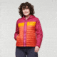 Cotopaxi Capa Insulated Hooded Jacket - Womens, Raspberry/Canyon, Extra Small, CAPHJ-F22-RAZCN-W-XS