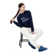 Cotopaxi Do Good Organic Crew Sweatshirt - Womens, Maritime, 2XS, DGC-S23-MTM-W-XXS