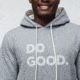 Cotopaxi Do Good Hoodie - Mens, Heather Grey, 2XL, DGH-S22-HGRY-M-XXL