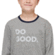 Cotopaxi Do Good Organic Crew Sweatshirt - Kids, Heather Grey, Extra Small, KDGC-F23-HTRGR-Kids-XS