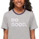 Cotopaxi Do Good Organic T-Shirt - Kids, Heather Grey, Medium, TS-F23-KDG-HTRGR-Kids-M