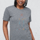Cotopaxi Electric Llama T-Shirt - Womens, Heather Grey, Large, TS-S22-COT-HGRY-W-L